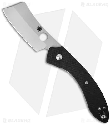 Spyderco Roc Cleaver Liner Lock Knife (3.1" Bead Blast) C177GP - $192.50 (Free S/H over $99)