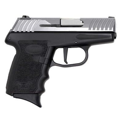 SCCY Industries DVG-1 9mm 3.1" 10 Round SS Finish Black Polymer Frame Pistol - $176.20 