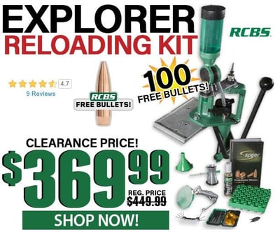 RCBS Explorer Reloading Kit 2 - $369.99 