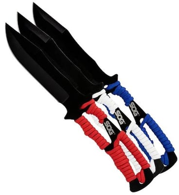 SOG Merica Throwing Knives 3PK - $12.83 (Free Shipping on $100+ Orders)