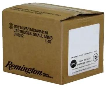 Remington UMC 9mm 115-Gr. FMJ 1000 Rnds - $267.79
