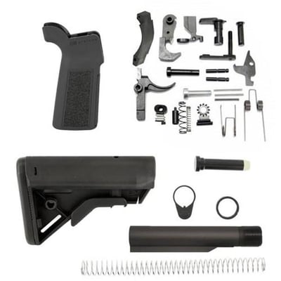 B5 Systems Bravo AR-15 Lower Build Kit - Black - $89.95 