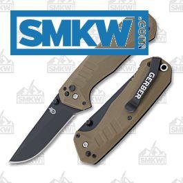Gerber Haul Black 5Cr15MoV Stainless Steel Blade OD Green GFN Handle - $22.49 (Free S/H over $89)