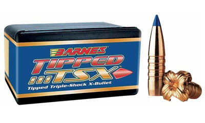 Barnes Tipped TSX Triple-Shock X-Bullets 50 Per Box from $22.39 (Free Shipping over $50)