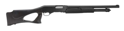 Stevens 23246 320 Security 12 Gauge 18.50" 5+1 3" Matte Black Fixed Thumbhole Stock Right Hand w/Bead Sight - $109.99