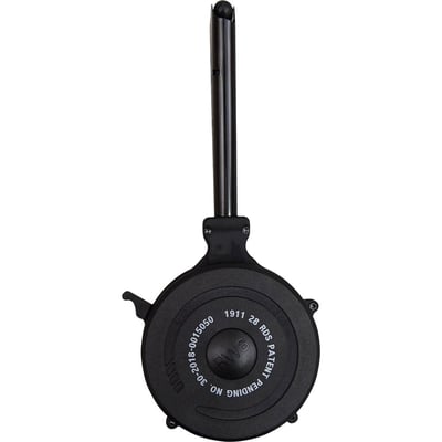 1911 .45 ACP 28rd Drum Mag - Fits Virtually All 1911 Platform In-Line Mag Pistols - $54.99 
