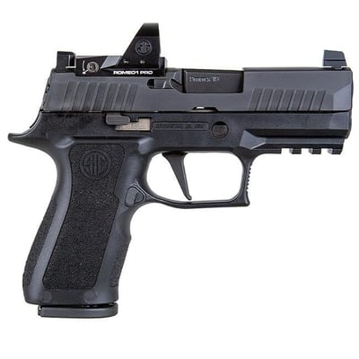 Sig Sauer P320 X-Series Black 9mm 15rd Compact Handgun w/ Suppressor Height Night Sights & ROMEO1 Pro Red Dot Sight 2-15 Rnd - $899.99 