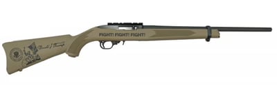 Ruger Rifle 10/22 Trump Fight Limited Edition .22lr 18.5" 10rd, FDE - 31210-Trump - $349.99