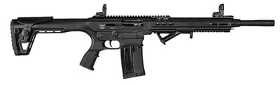 Landor Arms AR-Shotgun Black 12 GA 18.5" Barrel 5-Rounds - $259.99