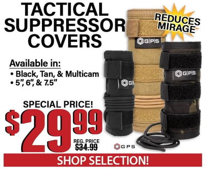 Tactical Suppressor Covers - $29.99