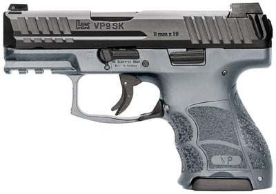 Heckler and Koch VP9SK Gray 9mm 3.39" Barrel 15-Rounds - $569.99 + 4 Free Magazines MIR ($9.99 S/H on Firearms / $12.99 Flat Rate S/H on ammo)