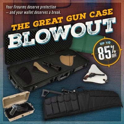 The Great Gun Case Blowout @ Field Supply (Free S/H over $25)