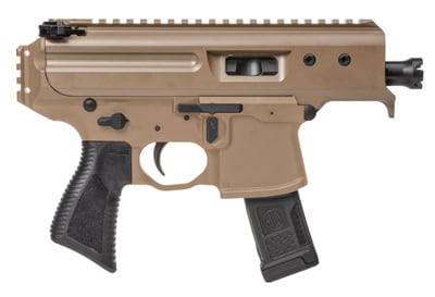 Sig Sauer MPX Copperhead, 9mm, 3.5" Barrel, 20rd, No Brace, Coyote - $1229.99 + $50 Gift Card 