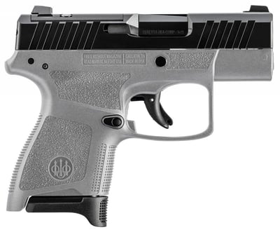 Beretta APX A1 Wolf Grey 9mm 3.3" Barrel 6-Rounds with 3-Dot Dovetail Contrast Sights - $299.99.00 ($9.99 S/H on Firearms / $12.99 Flat Rate S/H on ammo)