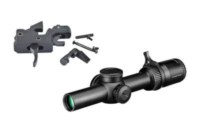 Bundle* Partisan Triggers Disruptor AR-15 3 Position Drop In Forced Reset Trigger + Vortex Venom 1-6 24 SFP 30mm Rifle Scope - $439.95 (FREE Shipping over $50)