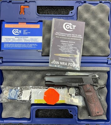 USED Colt 1911 Lightweight Commander 9mm 4.25" Barrel 9 Rounds - $2099.99  ($7.99 Shipping On Firearms)