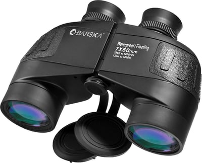 BARSKA 7x50 WP Battalion Floating Binoculars with Internal Rangefinder - $69 (Free S/H over $25)