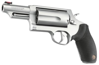 Taurus 2441039MAG Judge Tracker Mag 410/45 LC 3" 5rd Ribber Grip Overlay MSS Model 45/410 Tracker Revolvers - $465.99