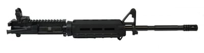 PSA 16" Carbine Length 5.56 NATO 1:7 M4 Nitride MOE Upper - with Rear MBUS, BCG, & CH - $279.99