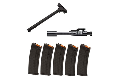 NBS AR-15 5.56/.223 BCG/Charging Handle & 5 Hexmag Gen 2 Magazine Bundle - $129.95 (Free S/H over $175)