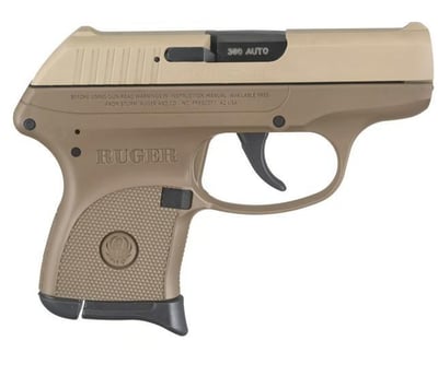 Ruger LCP .380 ACP Full 2.75" Barrel 6rd Mag FDE - $221.99 