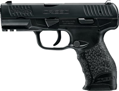 Preorder - Walther Creed 9mm Luger 4 inches 10rd Matte Black Non-Slip Grip texturing - $329.99 (free in store pickup)