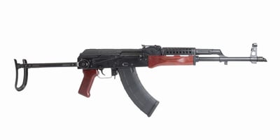 PSA AK-47 GF3 Forged Polish Style Under Folding Rifle with Cheese Grater Upper Hand Guard, Redwood - $799.99 + Free Shipping