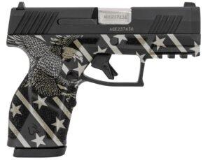 Taurus GX2 9mm 3.38″ Blk/Eagle Engraved Grip (2) 13rd - $237.64 