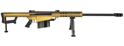 Barrett 82A1 29" 50 BMG 10rd Rifle, Gold - $8999.99
