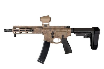 Daniel Defense PCC 9mm 8.3" 20rd AR-Style Pistol w/ Arid Rattlecan Finish and Vortex Crossfire II Red Dot - $1699.99 (Free S/H on Firearms)