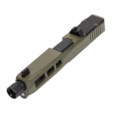 PSA Dagger Complete SW1 RMR Slide Assembly With Threaded Barrel, Sniper Green - $209.99 