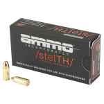 Ammo Inc Stealth Subsonic, 9MM, 165 Grain, TMC, 50Rd/Box - $15.99
