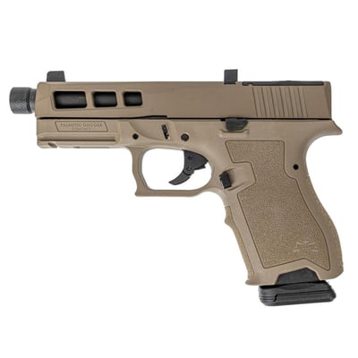 PSA Dagger Compact 9mm 4.5" 15rd Pistol w/ SW1 Extreme Carry Cut RMR Slide & Threaded Barrel, FDE - $339.99