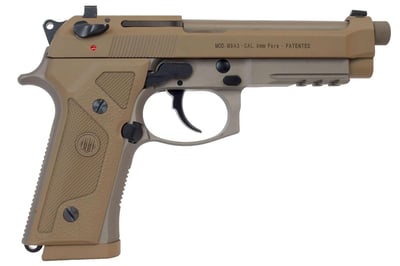 Beretta M9A3 Type F 9mm 5" Barrel 17 Rounds - $999.99  ($7.99 Shipping On Firearms)