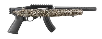 Ruger 22 Charger 22LR 15rd Leopard 10" 4939 - $489.99 