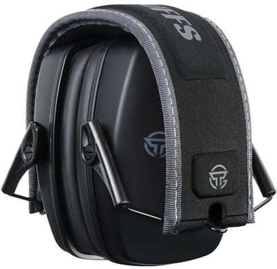 TacGuru SHOTMUFFS A Passive Shooting Ear Protection Earmuffs, NRR 25 dB Black - $9.99 + FREE Shipping