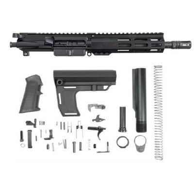PSA 8.5" Pistol 5.56 1/7 NATO Nitride 7" Lightweight Hex M-Lok Classic MFT Battlelink Pistol Kit - $349.99