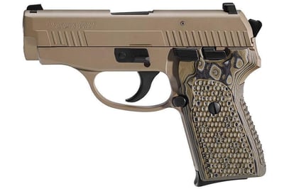 Sig P239 40S&W Scorpion Hogue G10 Piranha Grip FDE Finish 3.6" Night Sights - $999.99