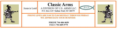 Summertime Specials at Classic Arms