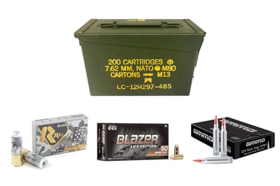 Dirty Bird 9mm/12ga/.223 Ammo Can Prepper Kit 225 Rounds - 18900 - $149.99 (FREE Shipping over $50)