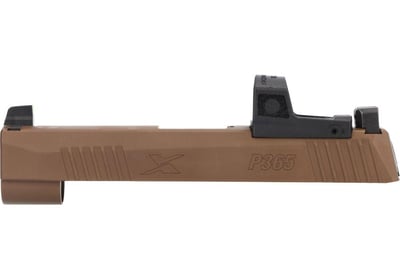 P365-xl 9mm 3.7" Slide Assembly w/ ROMEOZero Elite 3 MOA Coyote Brown - $399.99 