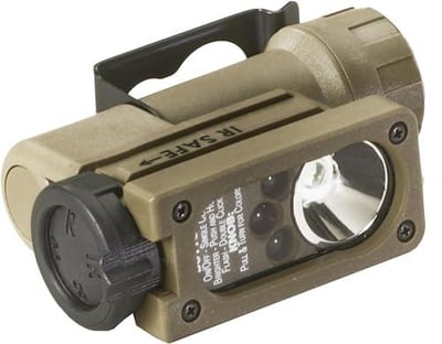 Streamlight 14122 Sidewinder 55-Lumen Compact Aviation Flashlight with LEDs, CR123A Lithium Battery, Coyote - $57.58 + FREE Shipping