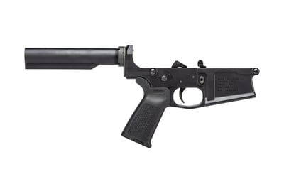 Aero Precision M5 Complete Lower Receiver w/ Magpul MOE Grip No Stock - Anodized Black - $319.95 