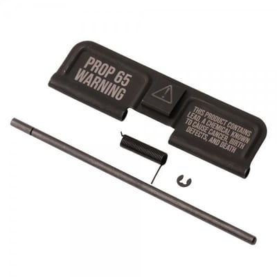 AR-10 Ejection Port Dust Cover Complete Assembly with Engraving - LEAD - $14.95