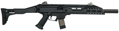 CZU CZ Scorpion EVO 3 S1 Carbine 9mm Luger 16.2 Inch Threaded Barrel 1/2x28 TPI Faux Suppressor Black 20 Round - $1199.99  (Free S/H over $49)