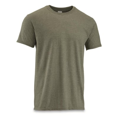 U.S. Military Surplus Combat T-Shirts, 12 Pack, Heather Green, New (M, L) - $31.49 (Buyer’s Club price shown - all club orders over $49 ship FREE)