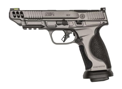 S&W PC MP9 M2.0 Competitor Optic Ready No Thumb Safety Gray 9mm 5" Barrel 17 Rnd - $769.99 ($14.99 flat rate shipping)