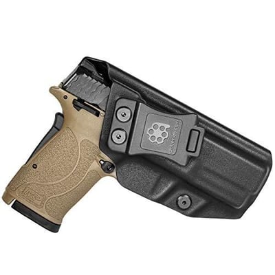 Amberide IWB KYDEX Holster Fit: S&W M&P 9mm Shield EZ Inside Waistband - $26.99 Shipped - Buy two get 10% OFF (Free S/H over $25)