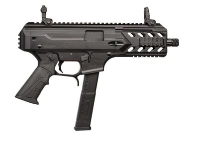 G-Force Arms BLADE6, Semi-Auto 9mm Pistol, 1913 Adaptor, 33rd Magazine, 6" Barrel, Glock Pattern Magazines, Ambidextrous Controls, Black - $420.32