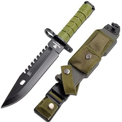 Snake Eye Tactical M9 Bayonet Military Knife (GN-BK) - $39.99 (Free S/H over $25)